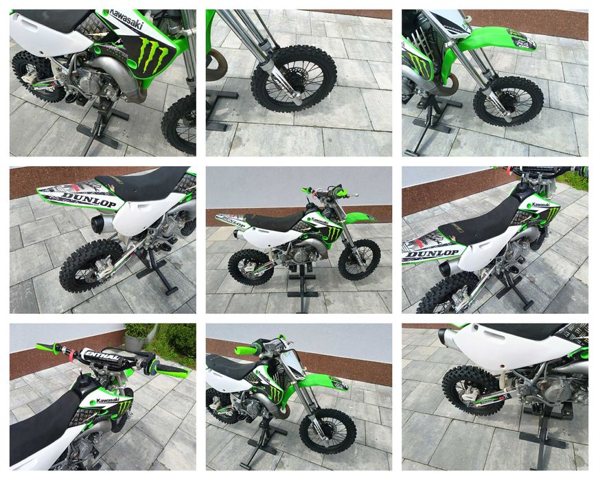 Kawasaki KX 65 2T, 2010 r. NOWY CYLINDER, transport, raty!