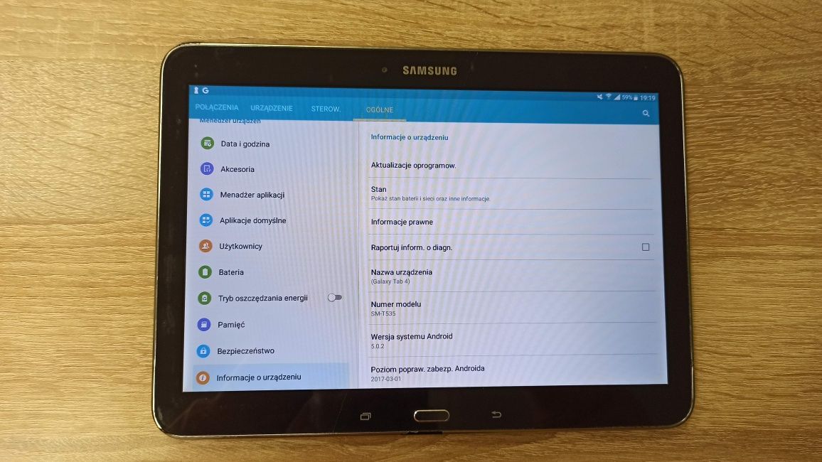 Tablet Samsung Galaxy TAB4 SM-T535 10"