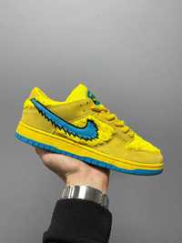 (унісекс)кросівки Nike SB Dunk Low x Grateful Dead Bears Opti Yellow