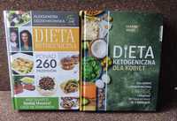 Dieta ketogeniczna zestaw 2 ksiażek Ola La Lchf, Leanne Vogel