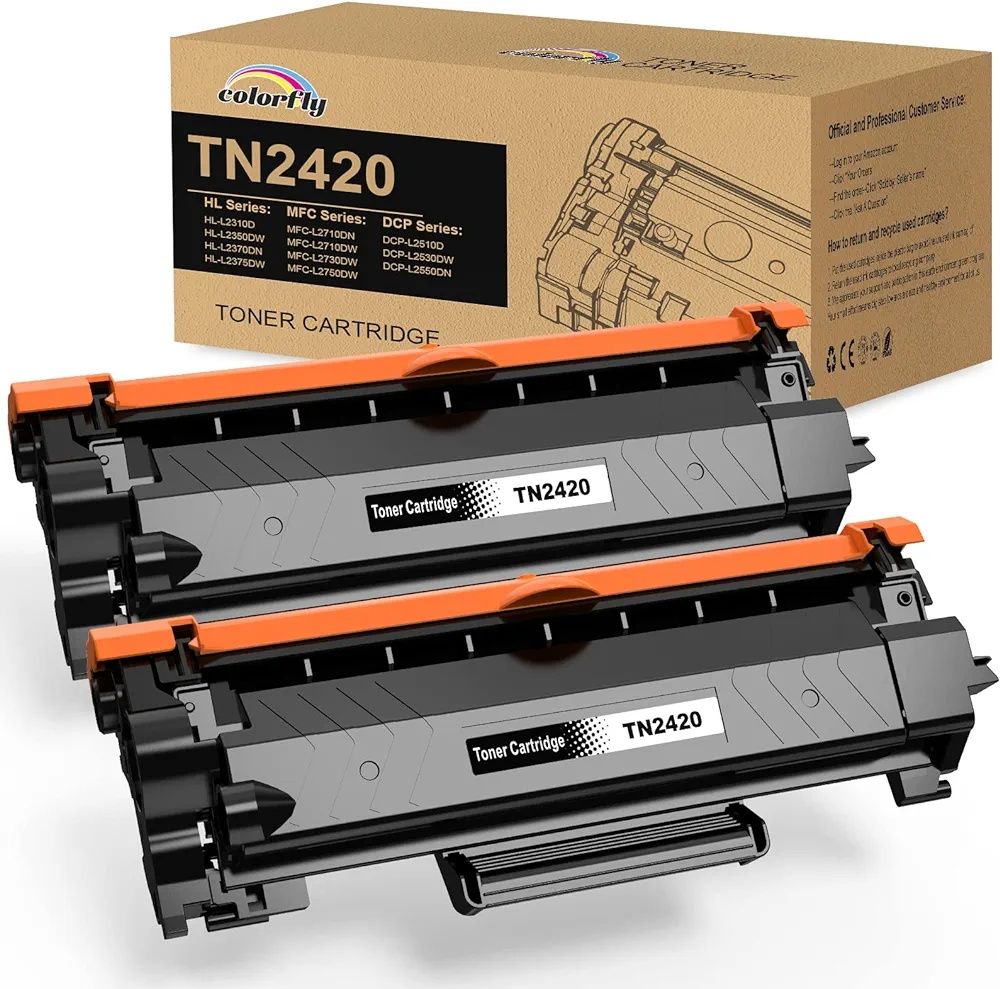 TN-2420 Toner  Colorfly 2 Pack kompatybilny z Brother