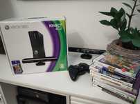 Xbox 360 Kinect 4GB pad +9 gier