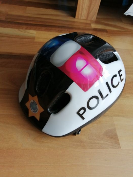 Kask rowerowy Policja XS