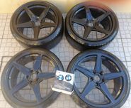 Jantes BMW 20' 5*120 com pneus Dunlop