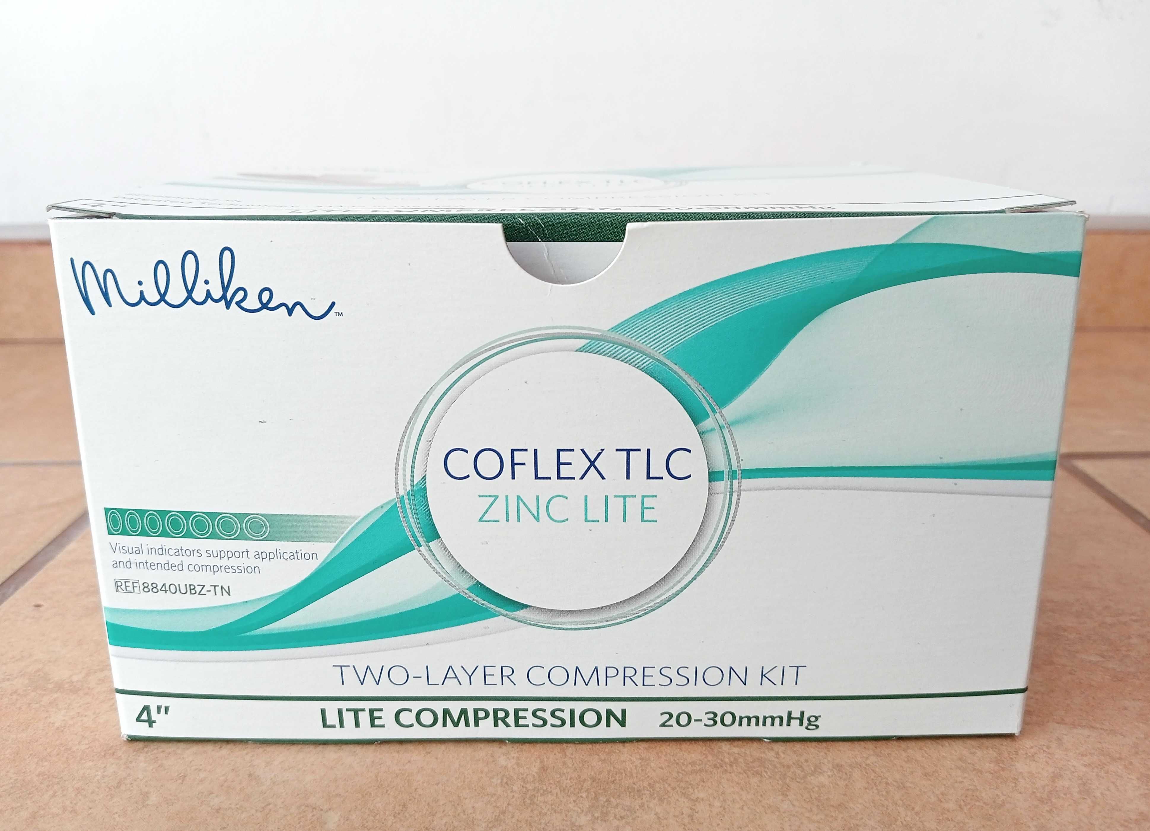 CoFlex TLC ZINC Lite opatrunek poliuretanowy 10 cm x 5,5 m