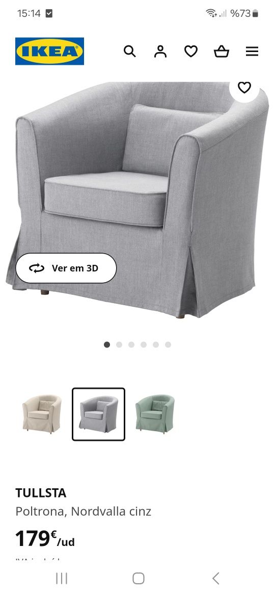 Ikea poltrona tullsta