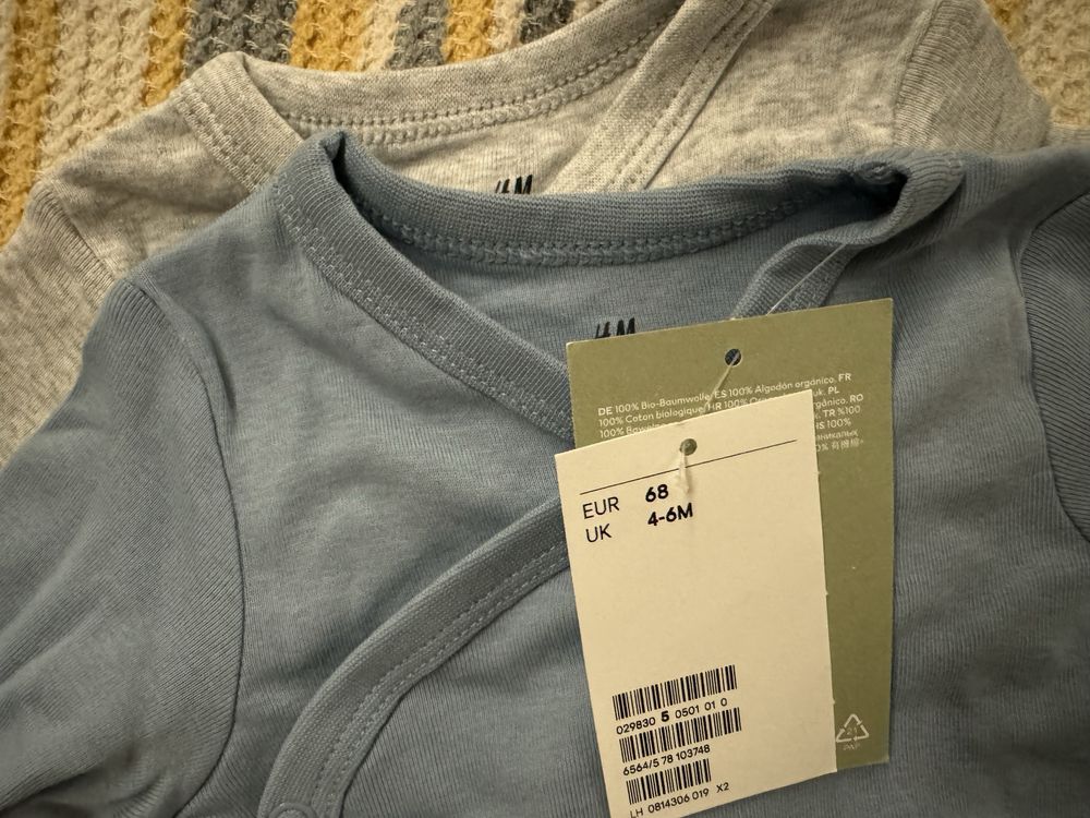 Боді H&M HM 68 4-6 м