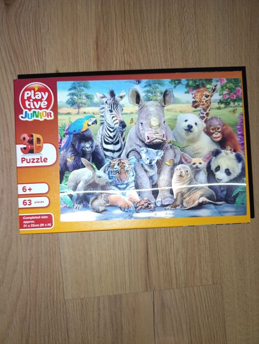 Puzzle Play Tive Junior 63 3D