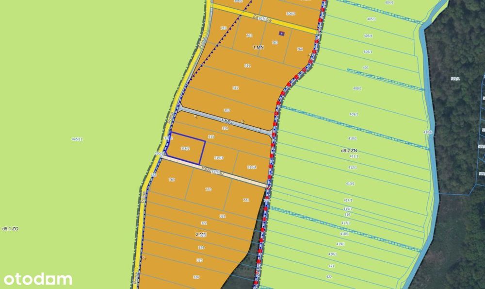 Wyjątkowa działka Komorów