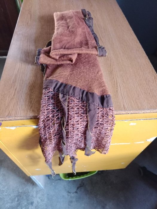 Cachecol com franjas