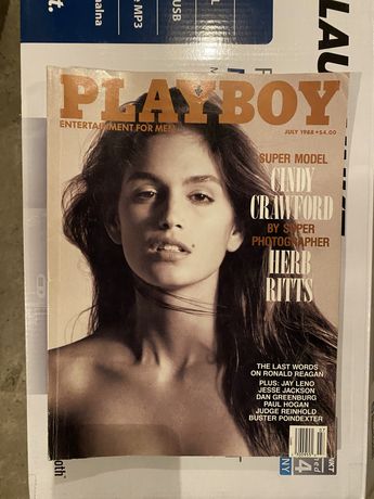 Playboy USA Lipiec 1988 Cindy Crawford