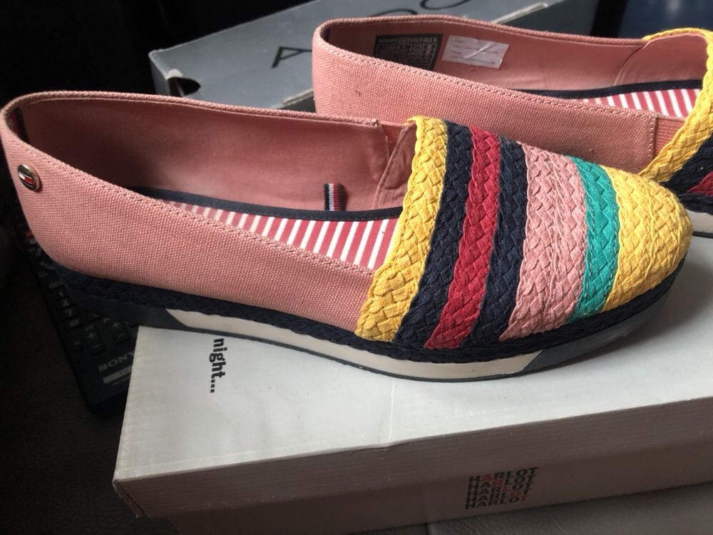 Tommy hilfiger espadryle oryginalne buty saszki baleriny okazja!