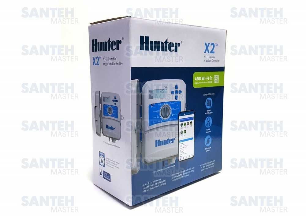 Контролер для поливу Hunter X2-601-E (6 зон зовнішній)