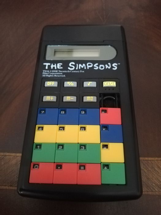 Calculadora Simpsons Vintage