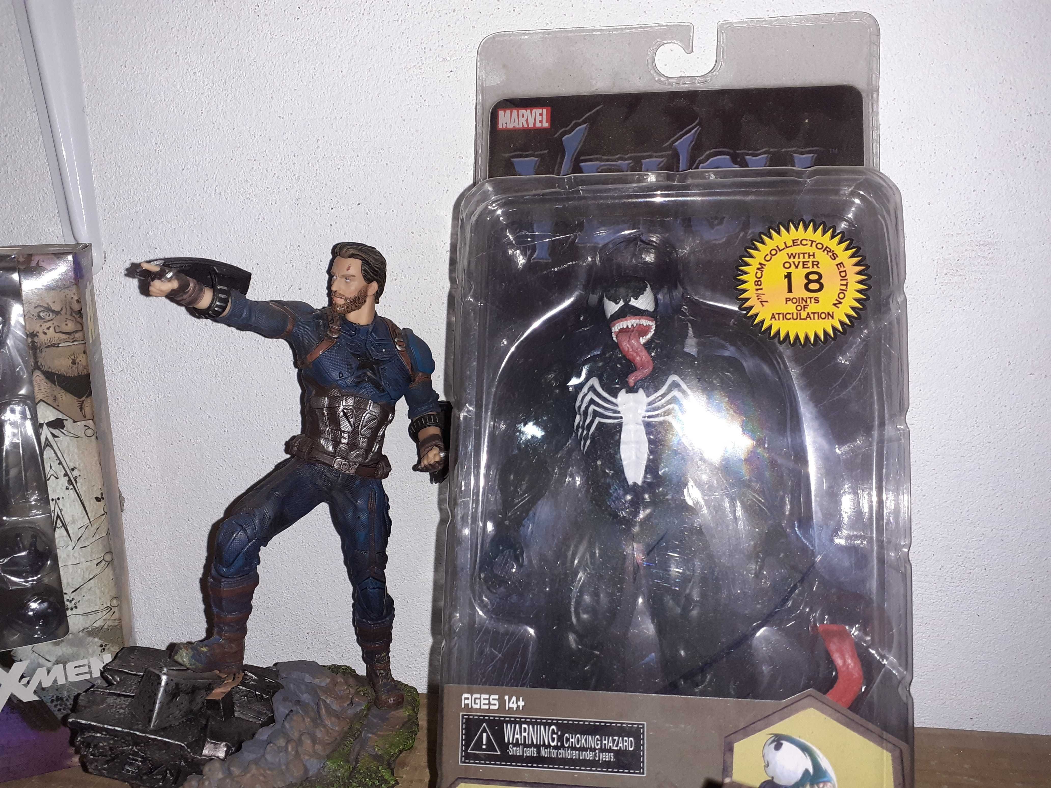Figuras Wolverine Captain América Deadpool Venom ...