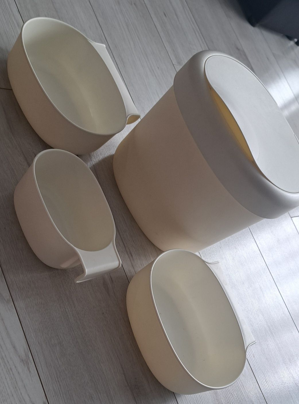 Zestaw pojemników na łóżeczko IKEA