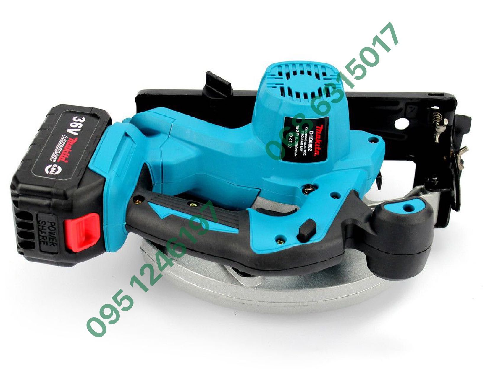 Аккумуляторная циркулярная пила Makita DHS680Z 36V 6Ah 3900 об/мин