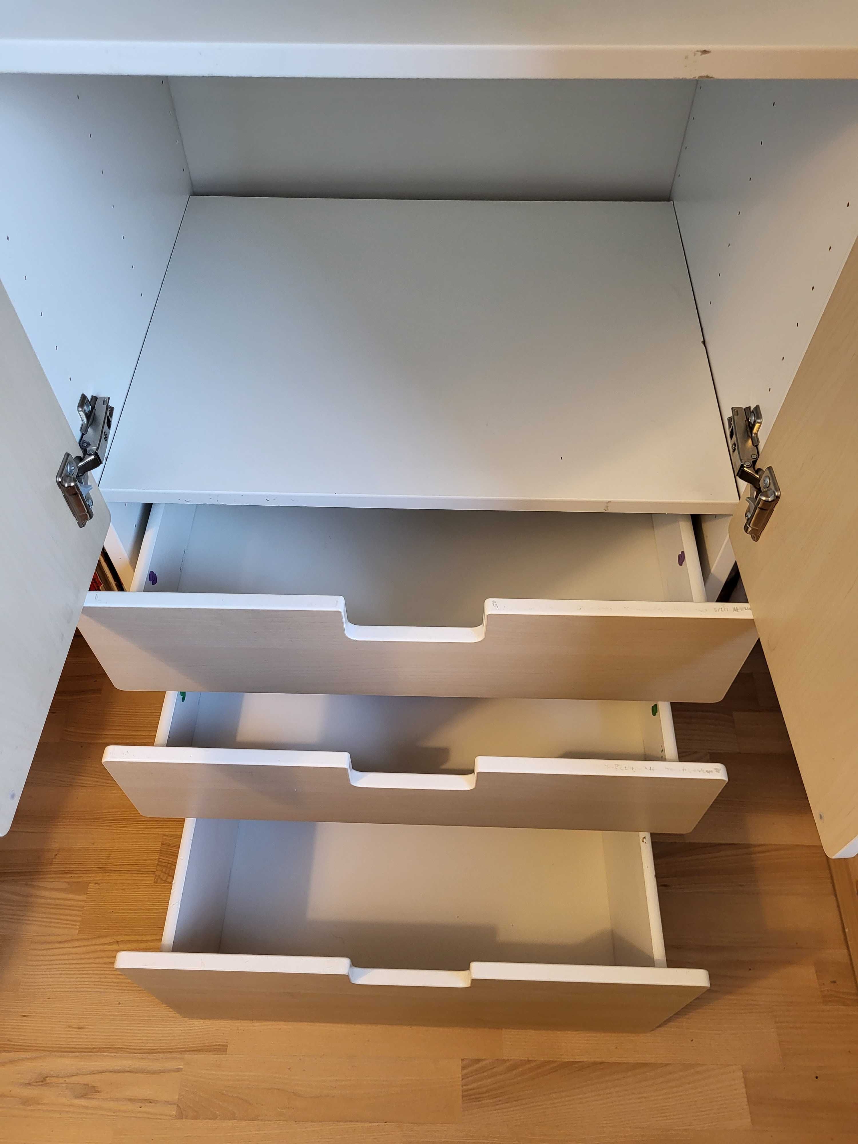 Szafa IKEA STUVA jasna stan bardzo dobry