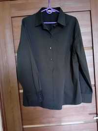 Czarna klasyczna bluzka/koszula na guziki