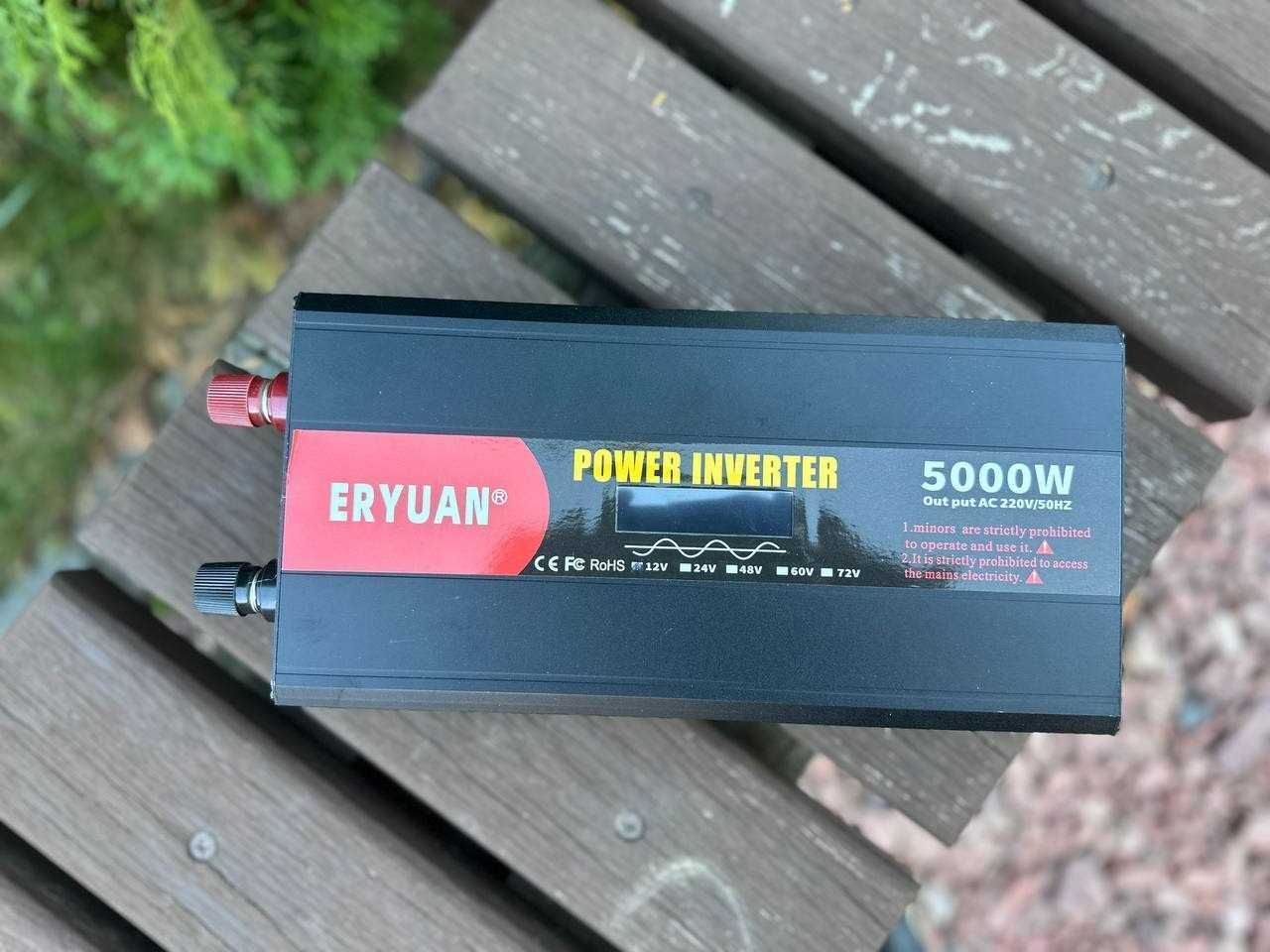 Преобразователь инвертор інвертор с чистой синусоидой 12v/220 5000вт