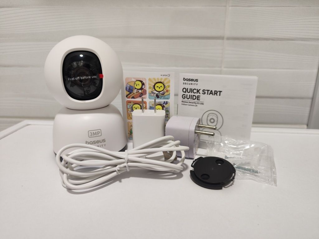 Камера відеоспостереження Baseus Security P1 Lite Indoor Camera 2K