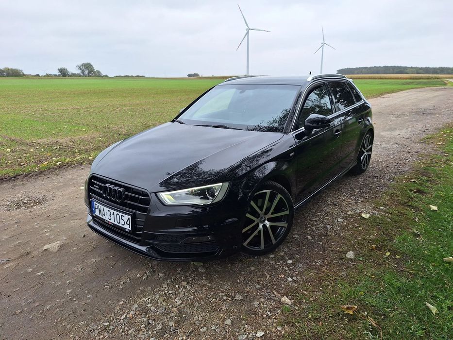 Audi A3 Śliczna Audi A3 QUATTRO 2X S-LINE