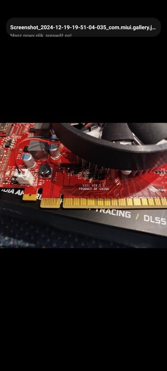 Karta graficzna Gigabyte GeForce GTX 1050 Ti  4 GB .
