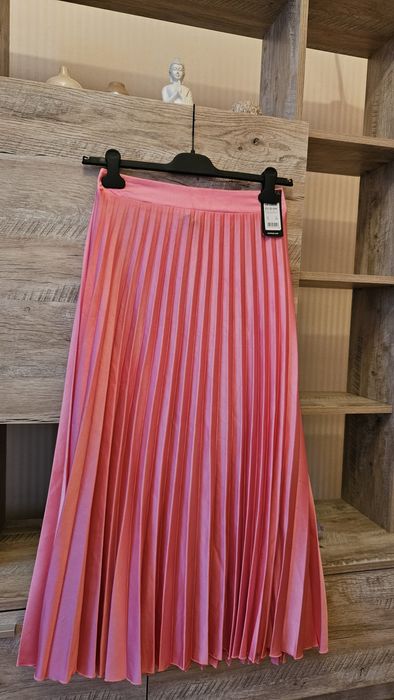 Спідниця New look рожевого кольору плісе