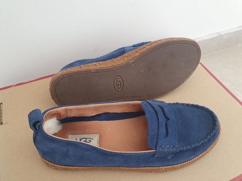 сині лофери UGG