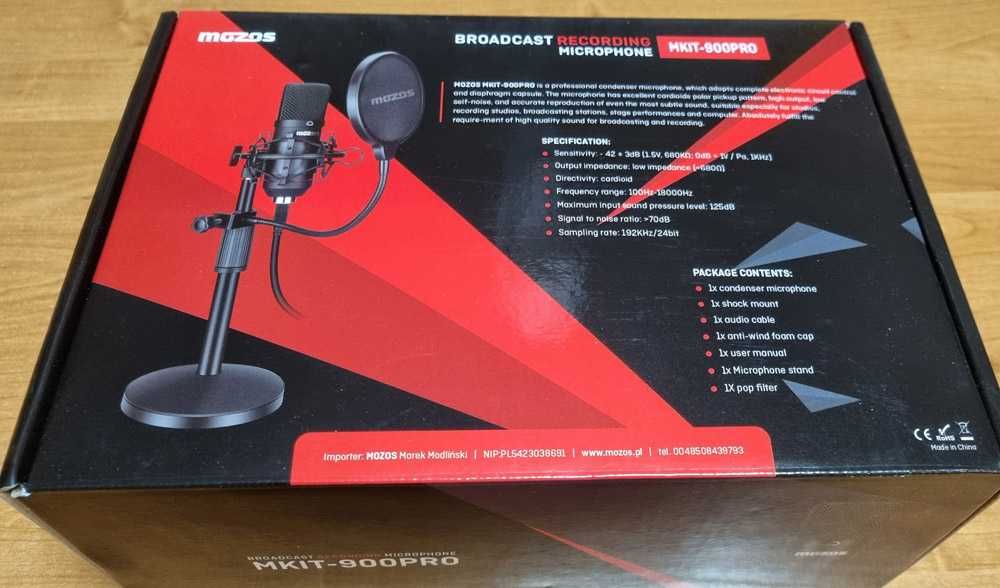 Mikrofon MOZOS MKIT-900PRO
