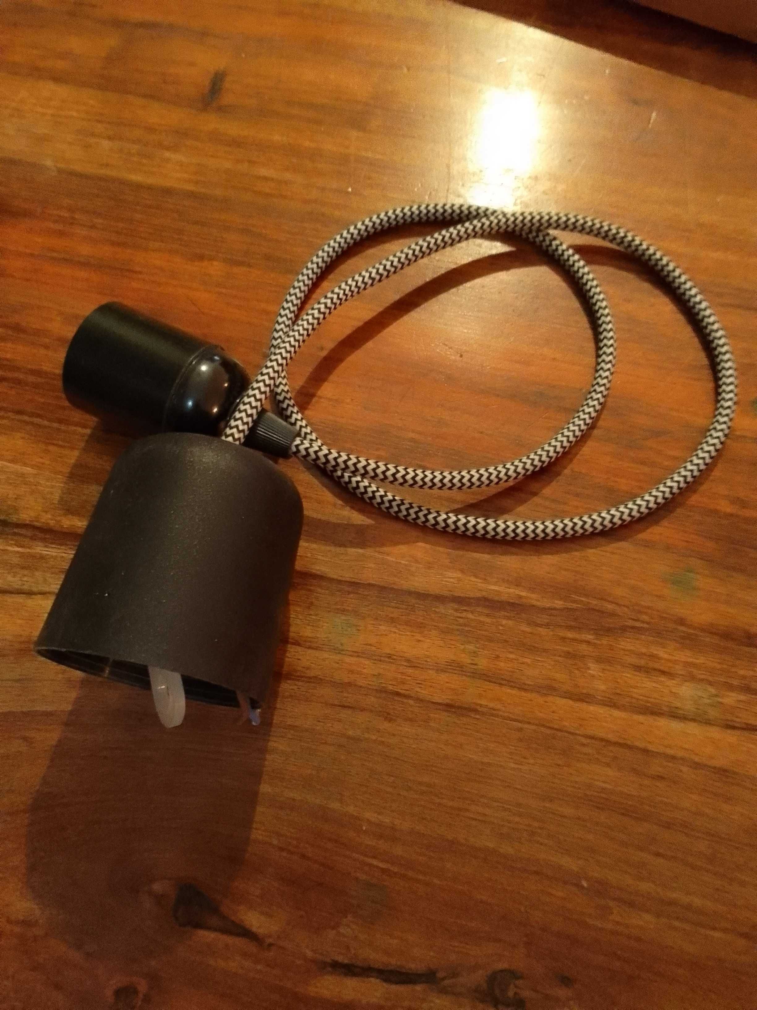 Lampa wisząca loft zygzak