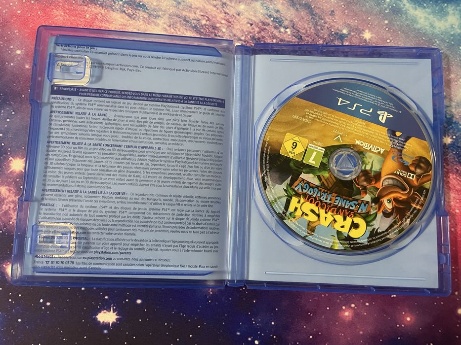 Jogo Crash Bandiccot Trilogy PS4