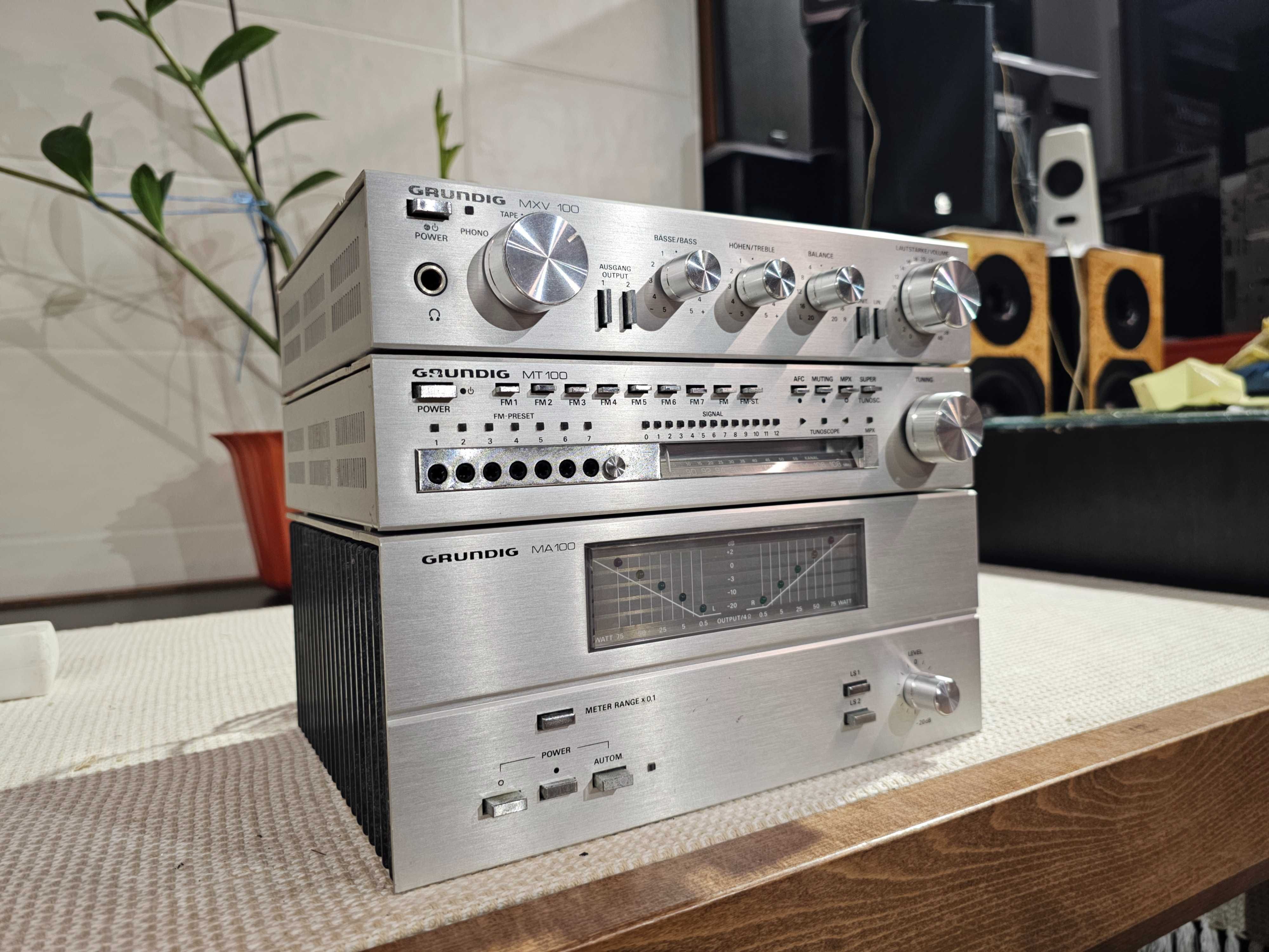 Cистема Grundig MA 100+Grundig MT 100+Grundig MXV 100 High Fidelity