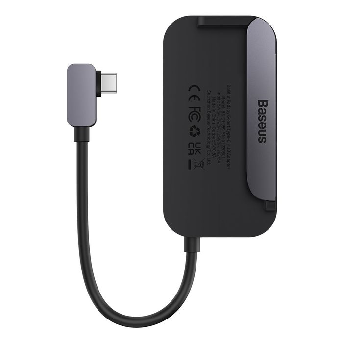 6w1 Rozdzielacz portów PadJoy HUB USB do tabletu smartfona USB-C HDMI