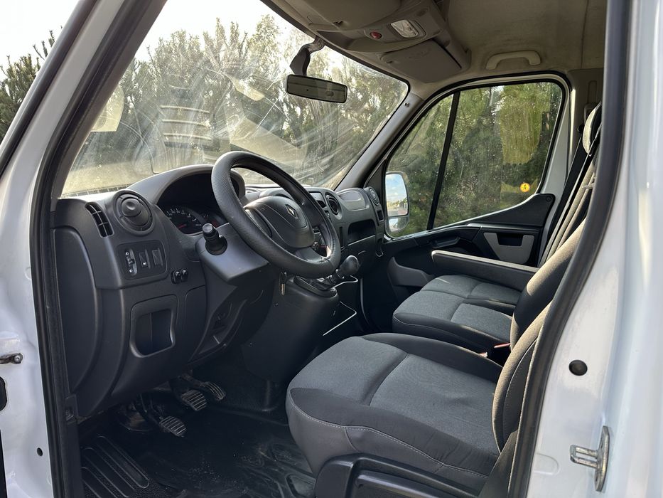 Renault master DOKA 7 osób rama laweta skrzynia 2018 rok KLIMA PL salo