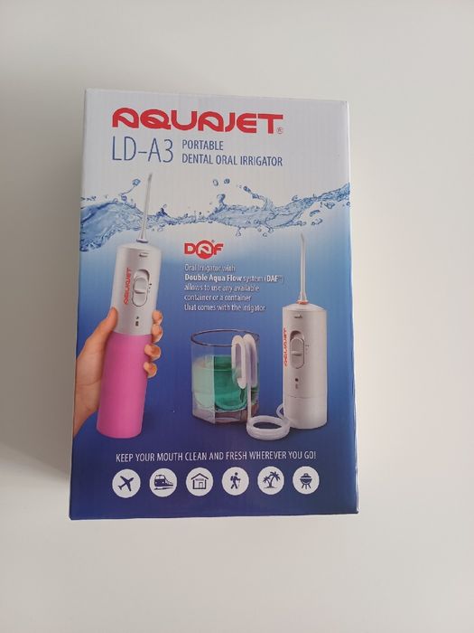 Little Doctor Irygator Przenośny Aquajet LD-A3, Różowy.