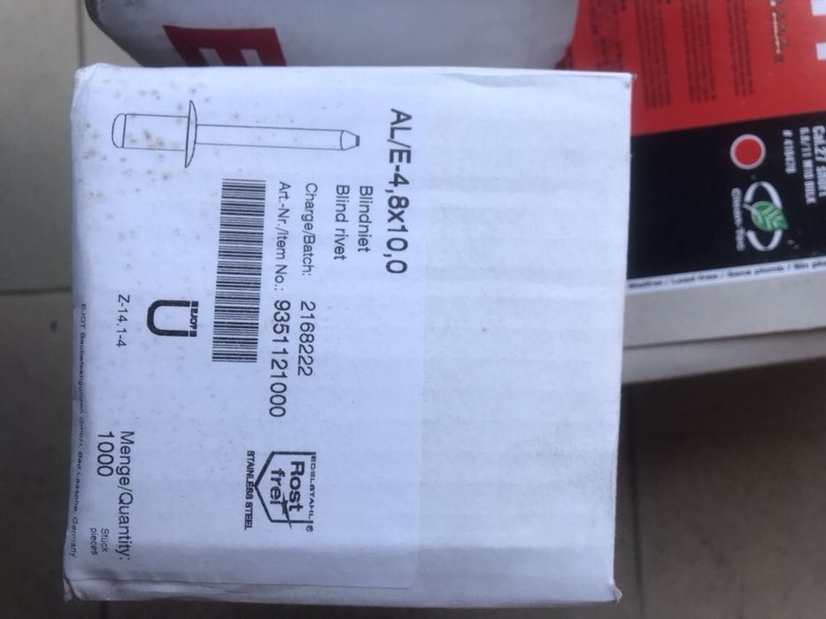 Nity AL\E 4,8x10.0 1000szt.