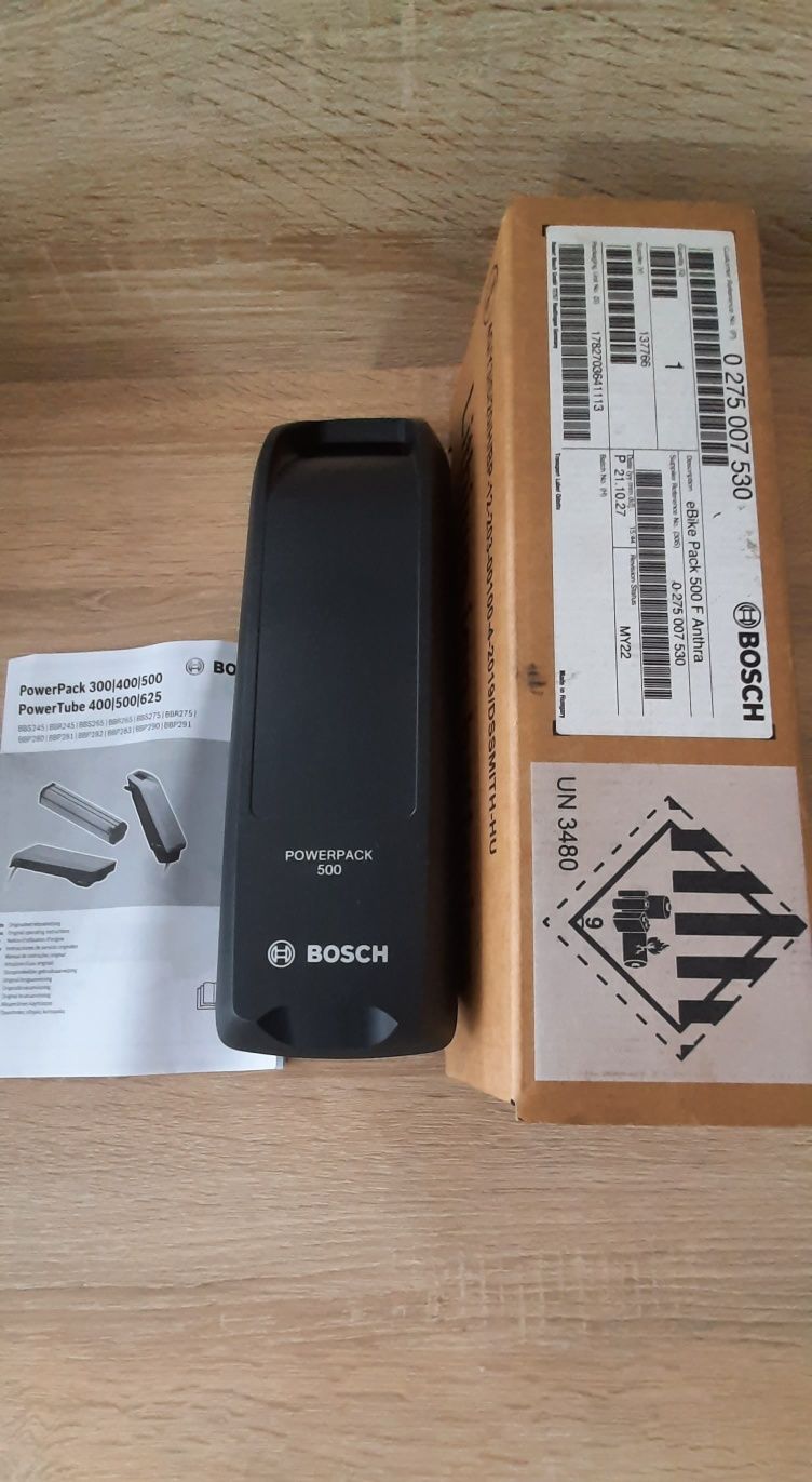 Nowa bateria Bosch 500WH Performance