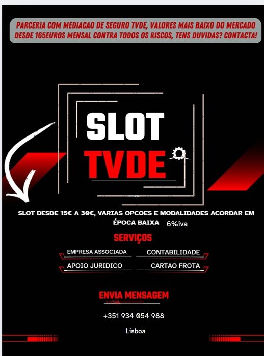 Slot tvde uber e bolt