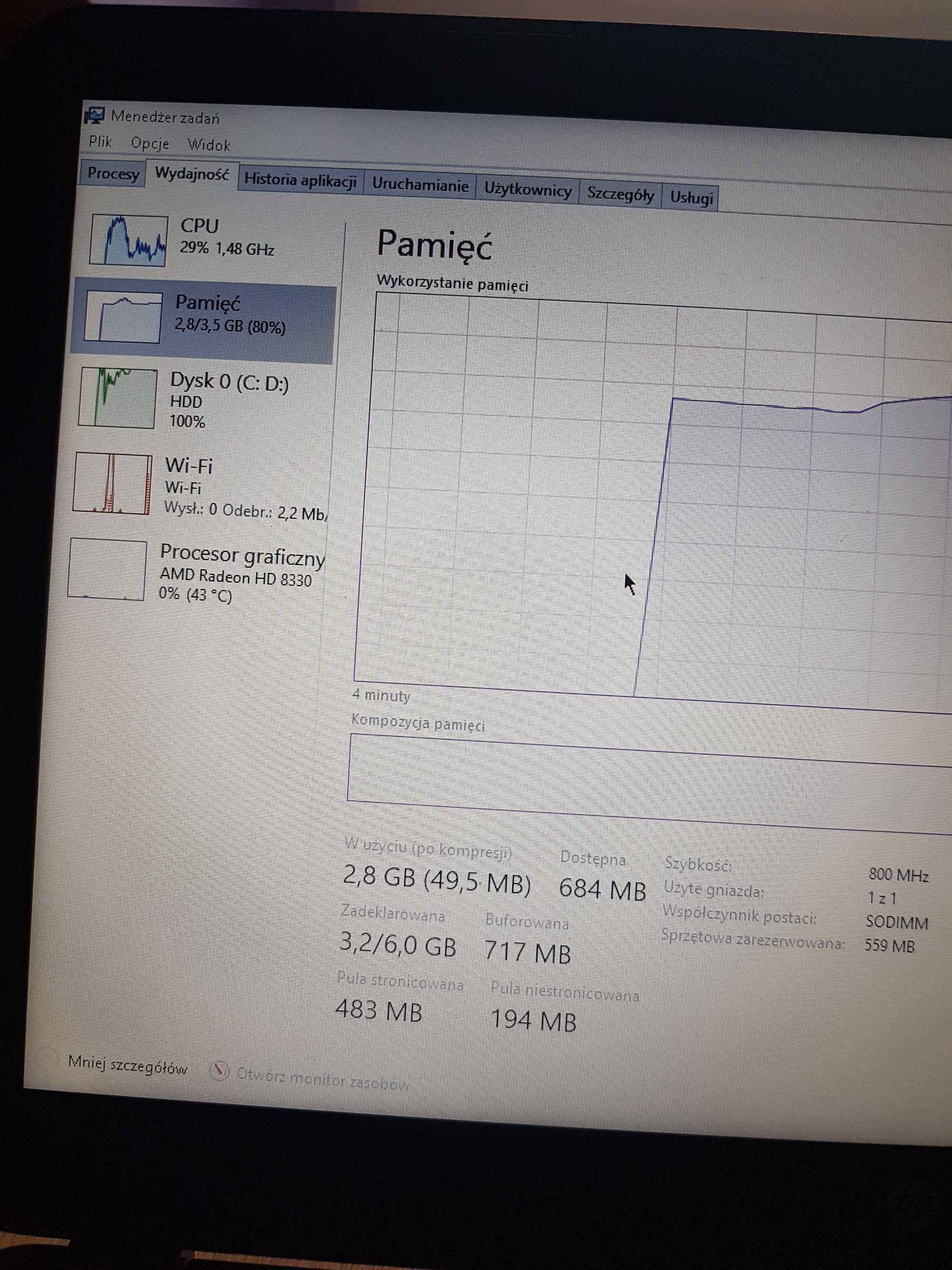 sprzedam laptopa hp