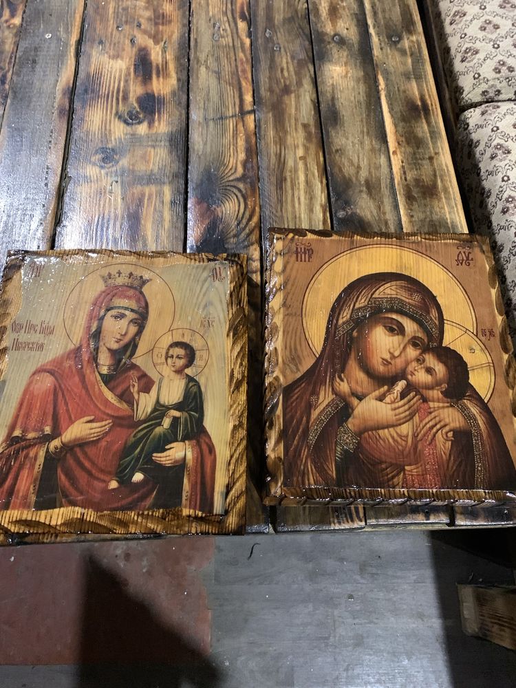 Икона ручная работа.