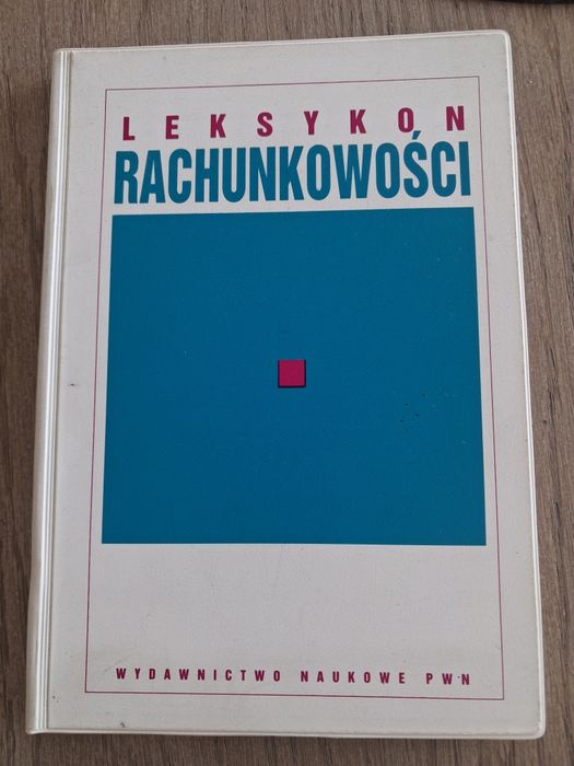 Leksykon rachunkowości PWN E. Nowak