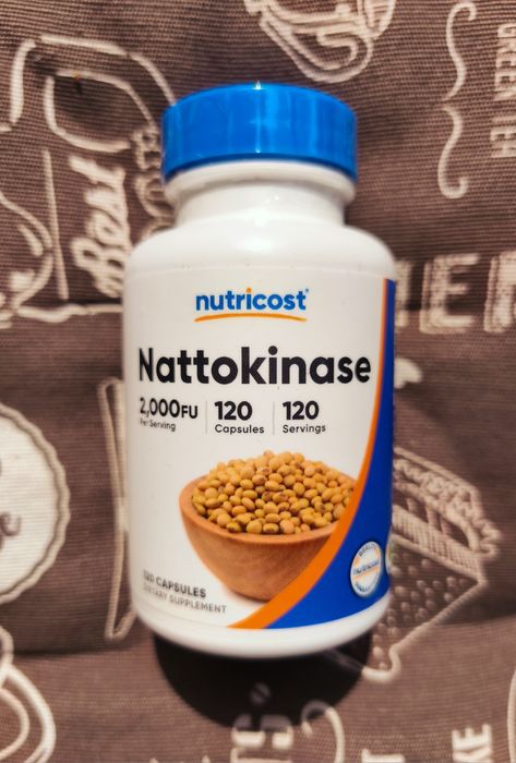 Nutricost наттокіназа наттокиназа nattokinase натокіназа 2000 FU 120 к