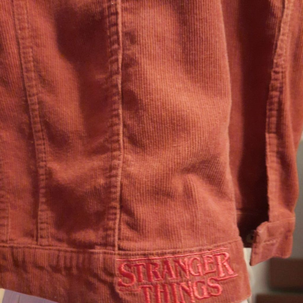 Стильна куртка шерпа мерч Stranger Things Nancy Wheeler  р.XL