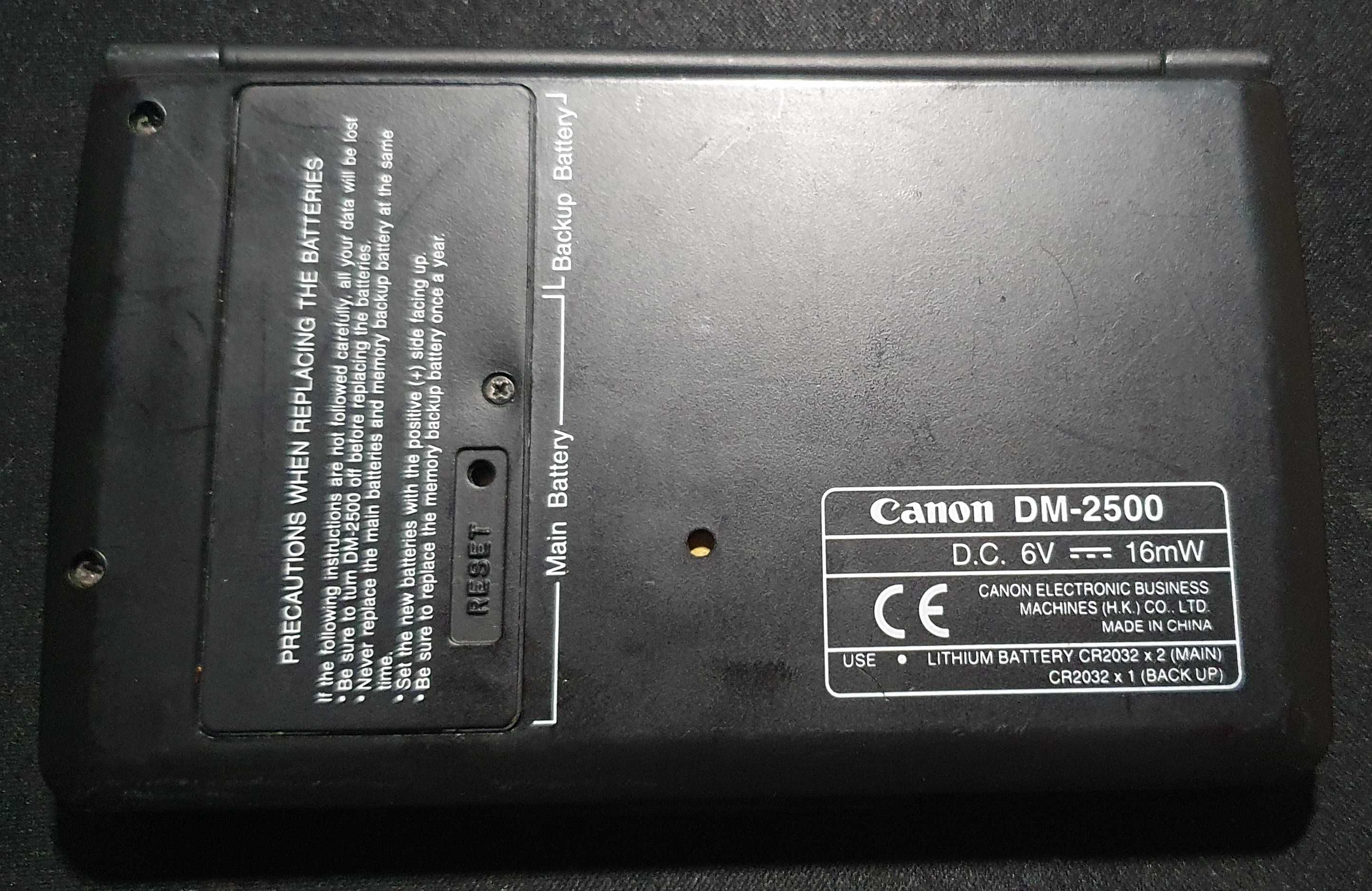Organizer biznesowy Canon DM 2500 – rarytas z lat 90'