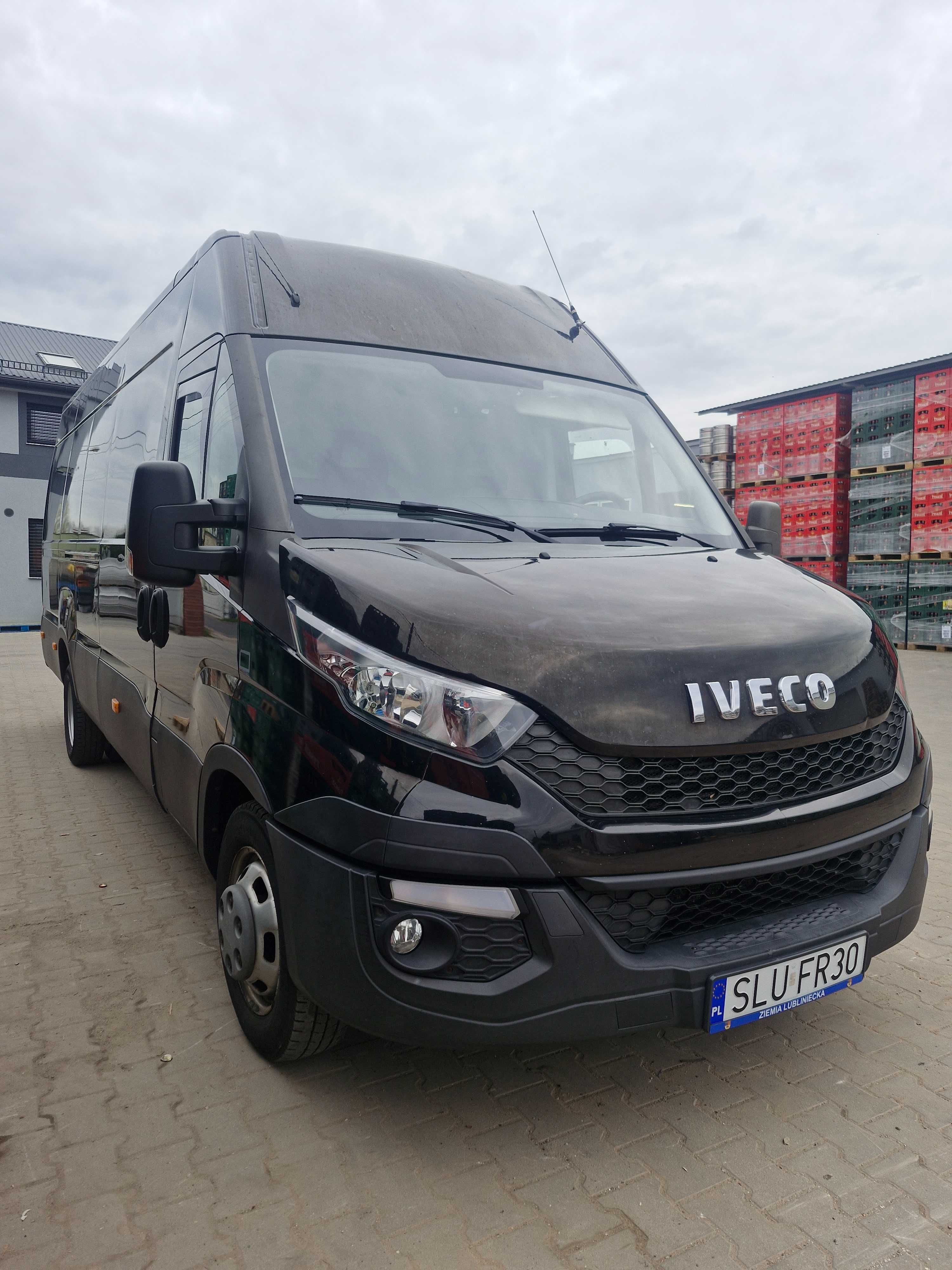 IVECO 35C17 / L4H2 /Automat 3.0/170KM Klima/Bliźniak/Hak 3.5T
