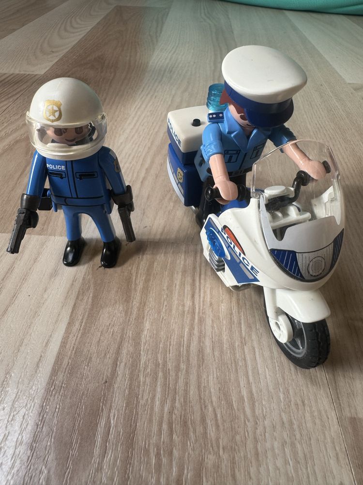 Playmobil policja motocykl