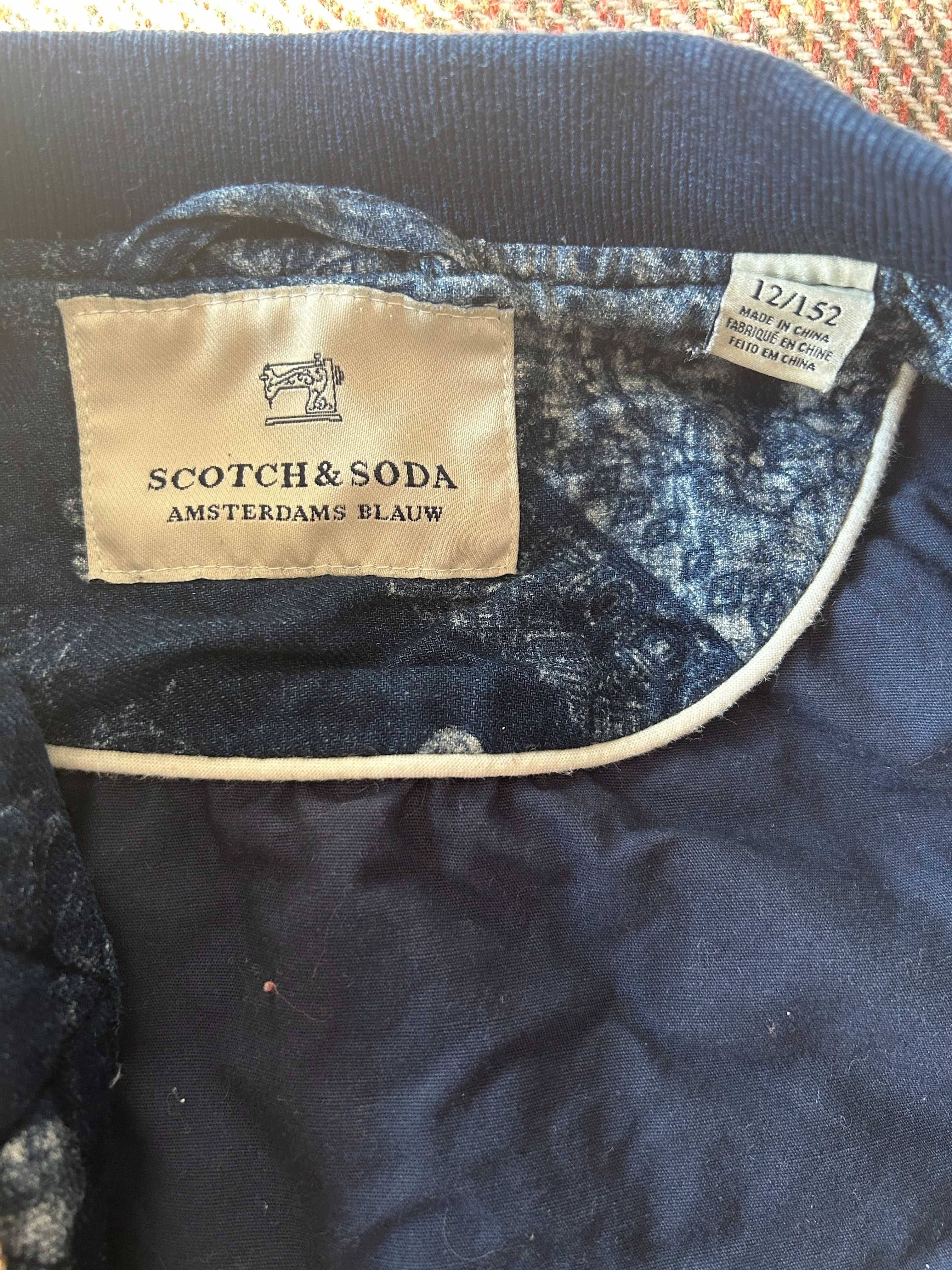 Куртка бомбер Scotch&Soda  Indigo Joice, детская б/у.