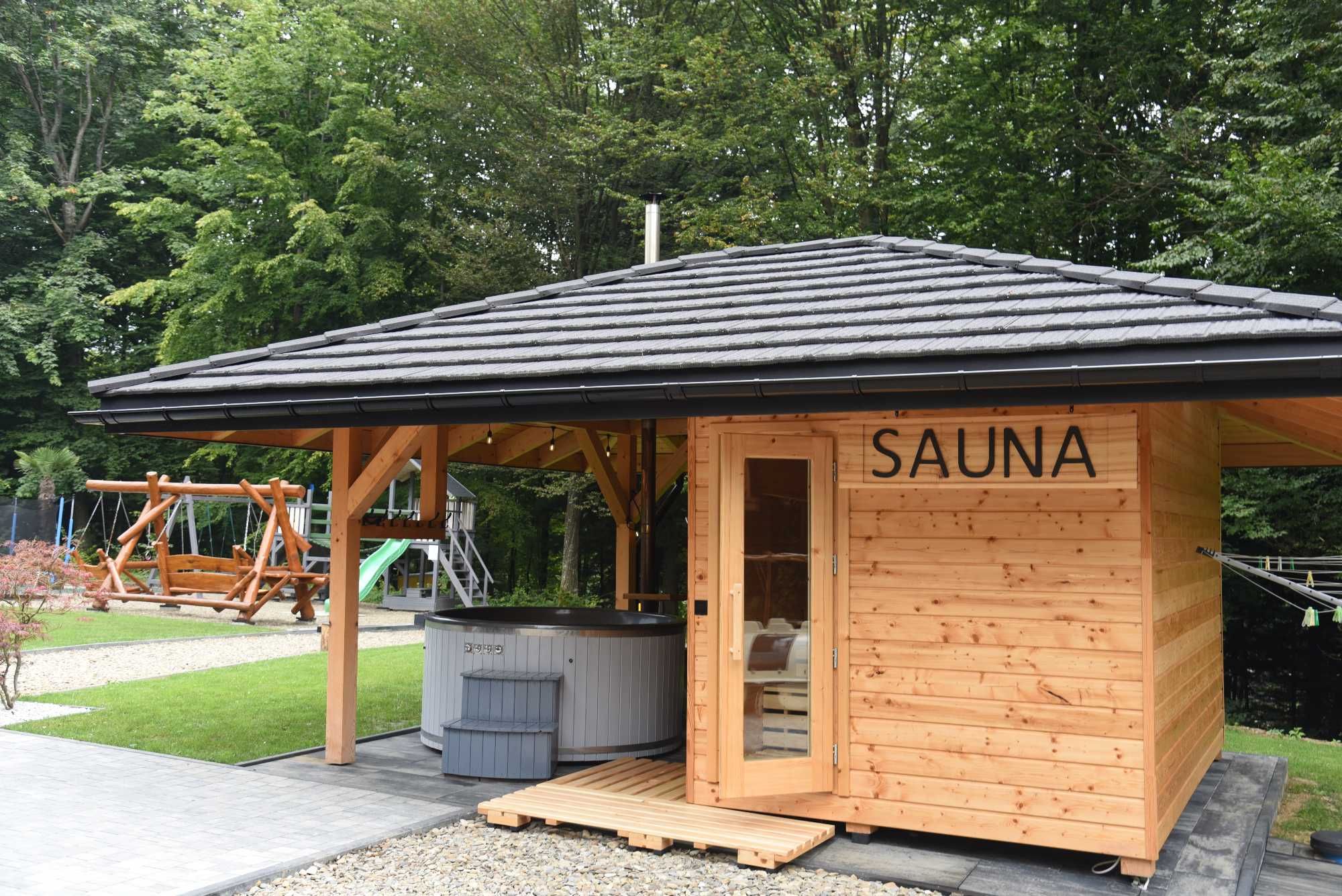 Domki nad Soliną - Bieszczady - Werlas - sauna - ruska bania