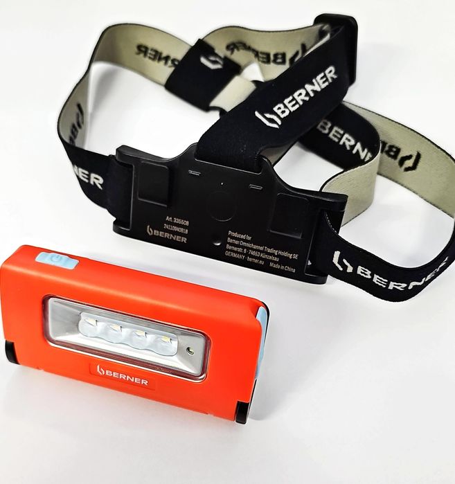 Berner lampa na akumulator - mocne doświetlanie